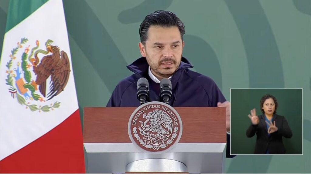 El jefe del Ejecutivo indicó que mediante el acuerdo la Federación se encargará del sistema de salud de la entidad por medio del modelo IMSS-Bienestar que dará atención a la población sin seguridad social